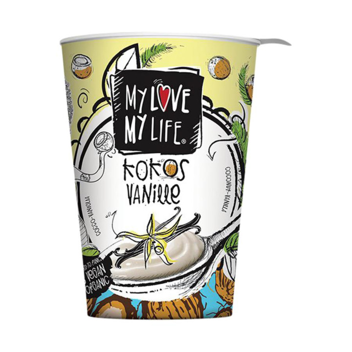 Vegánsky jogurt Kokos - Vanilka BIO 180g MyLoveMyLife