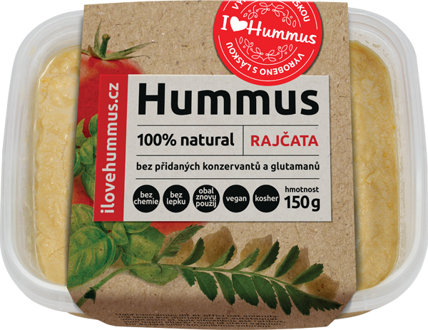 Hummus Paradajky 150g ILoveHummus