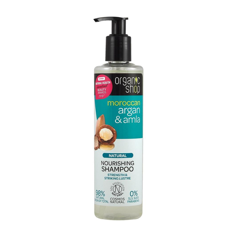 Šampón výživný Argan/Amla 280ml OrganicShop