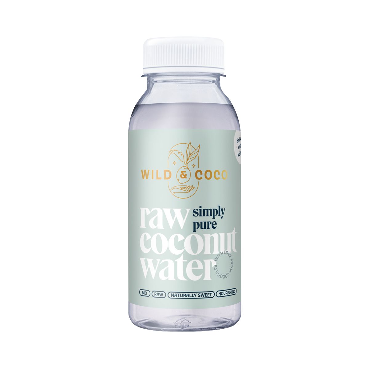 Raw kokosová voda SIMPLY PURE 235ml wild and coco