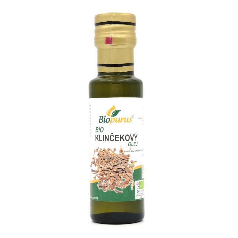 Klinčekový olej 100ml, Biopurus, BIO