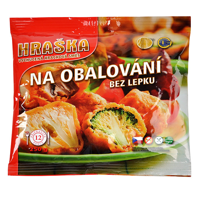 Bezleková zmes na obaľovanie a zahusťovanie Hráška Pikant 250g, 