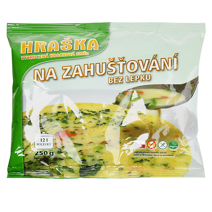 Bezlekpová zmes na zahusťovanie Hráška jemná 250g, Ceria