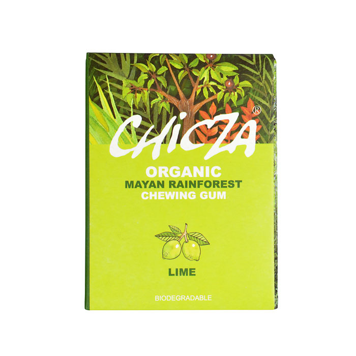 Žuvačky Lime 30g, Chicza, BIO