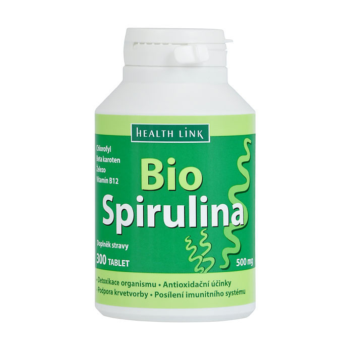 Spirulina 500mg/300 tabliet, BIO