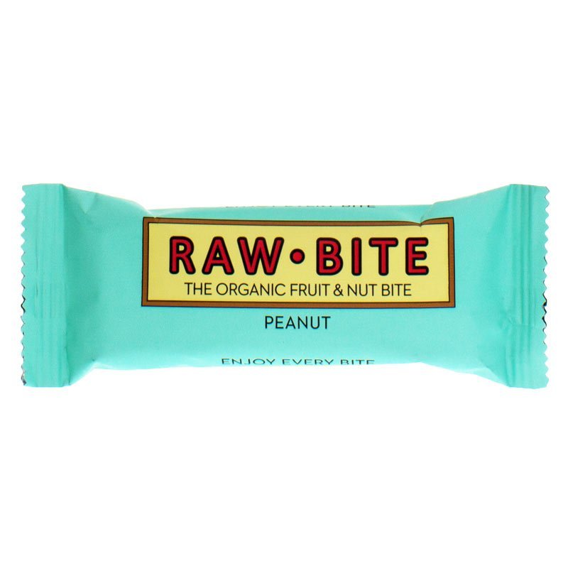 Raw Bite tyčinka - arašidy 50g, BIO