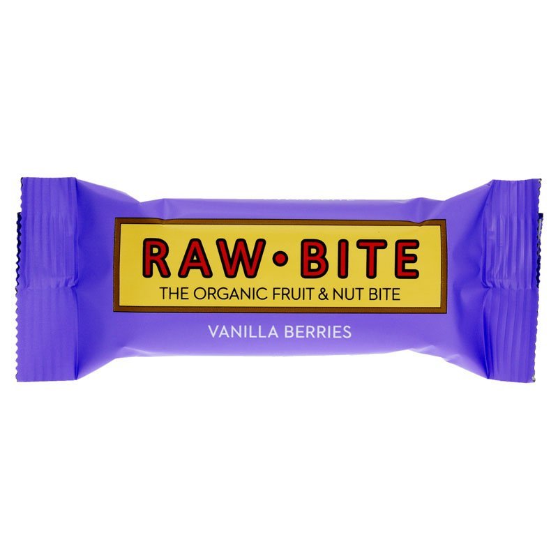 Raw Bite tyčinka - vanilka/čerešňa 50g, BIO