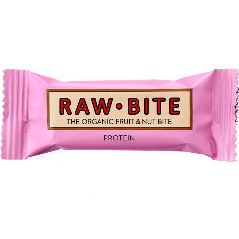 Raw Bite tyčinka - protein 50g, BIO