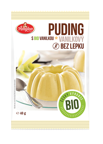 Pudnig vanilkový  bezlepkový 40g, Amylon, BIO