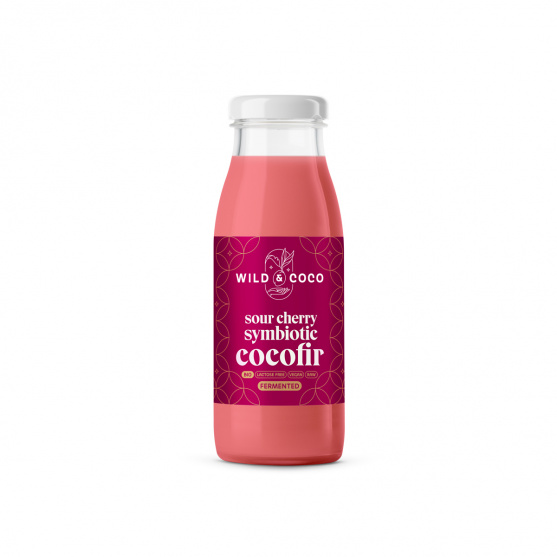 Sour Cherry Symbiotic Cocofir BIO 250ml Wild & Coco