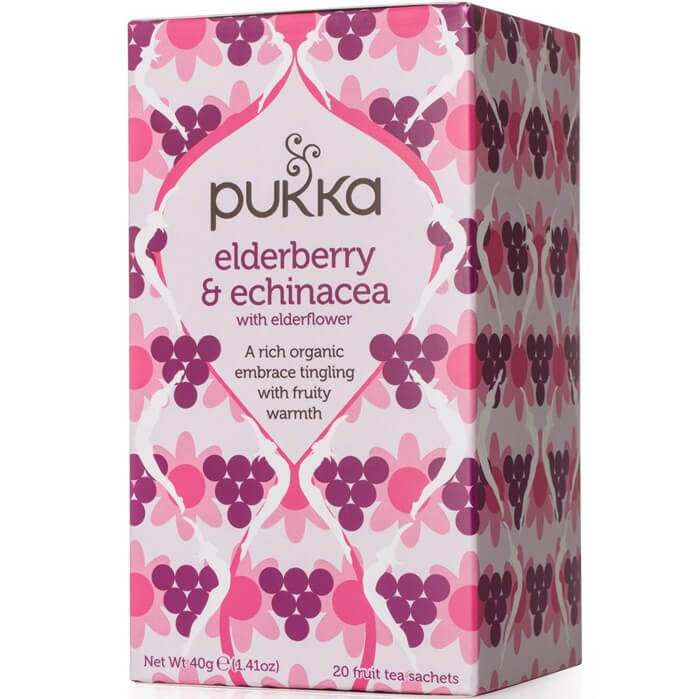 Čaj BAZA/ECHINACEA Pukka 40g BIO