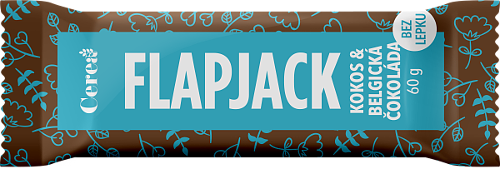 FlapJack kokos/belgická čokoláda 60g Cerea