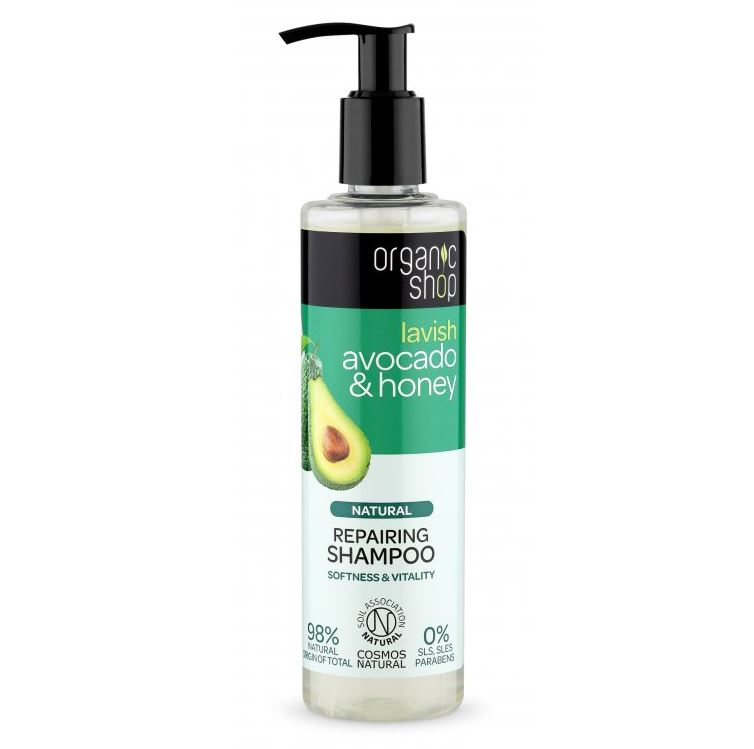 Šampón obnovujúci Avokádo/med 280ml OrganicShop