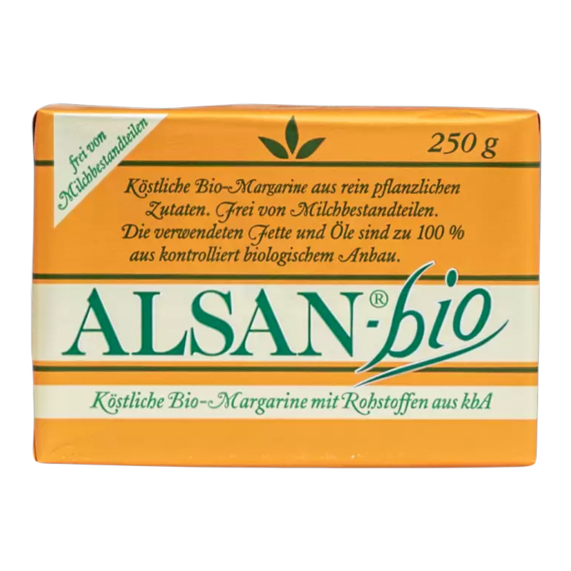 BIO rastlinný margarín 250g Alsan