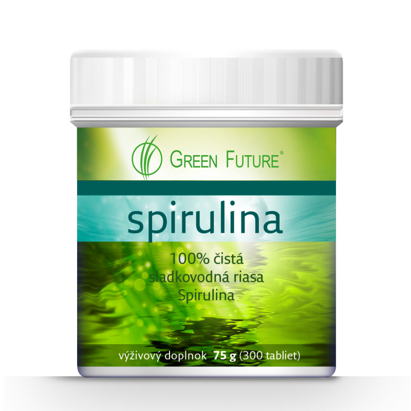 Spirulina Green Future 75g/300 tabliet