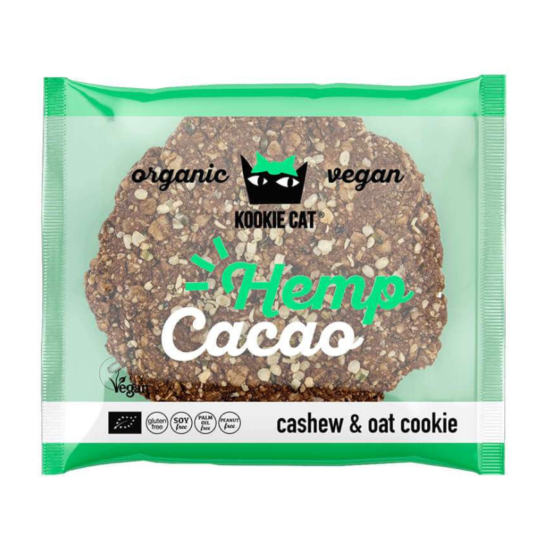 cookie bez lepku a cukru konope/kakao 50g kookiecat