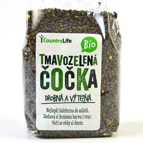 Šošovica tmavozelená BIO 500g CL