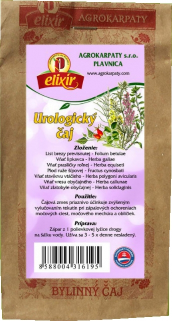 Urologický čaj sypaný 30g Agrokarpaty