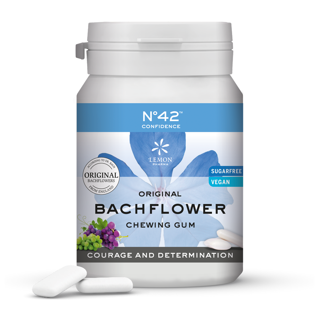 Žuvačky Bachové kvetové Sebavedomie 60g, Lemon Pharma
