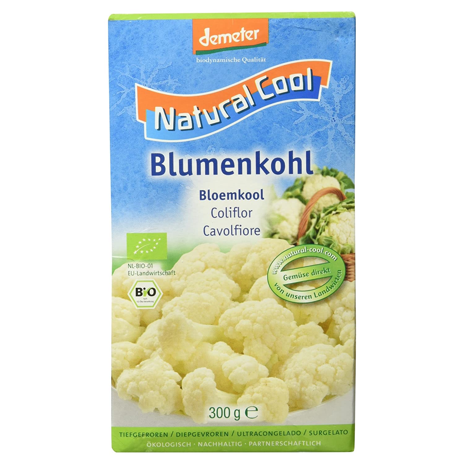 Karfiol mrazený 300g Natural Cool