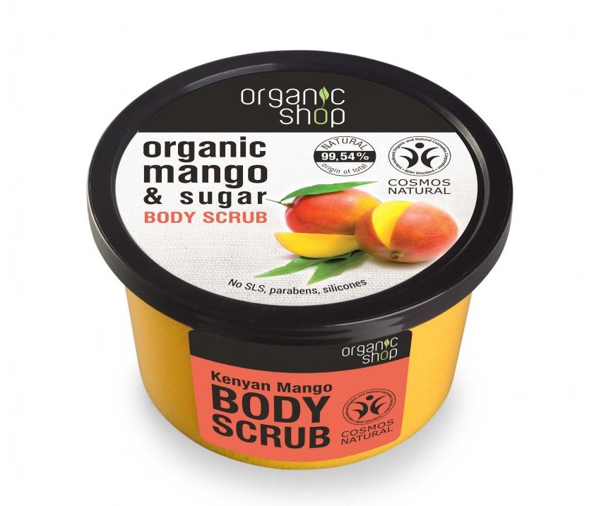 Telový peeling Mango/Cukor 250ml OrganicShop