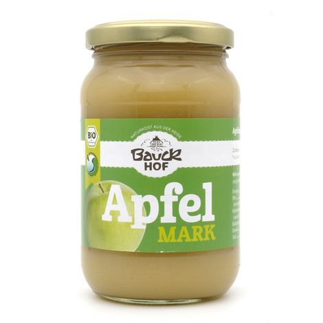 Ovocné pyré jablko 360g Bauckhof, BIO