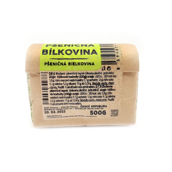 Bielkovina Glutén pšeničný lepok 400g