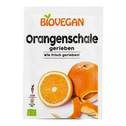 Pomarančová kôra strúhaná BIO 9g Biovegan