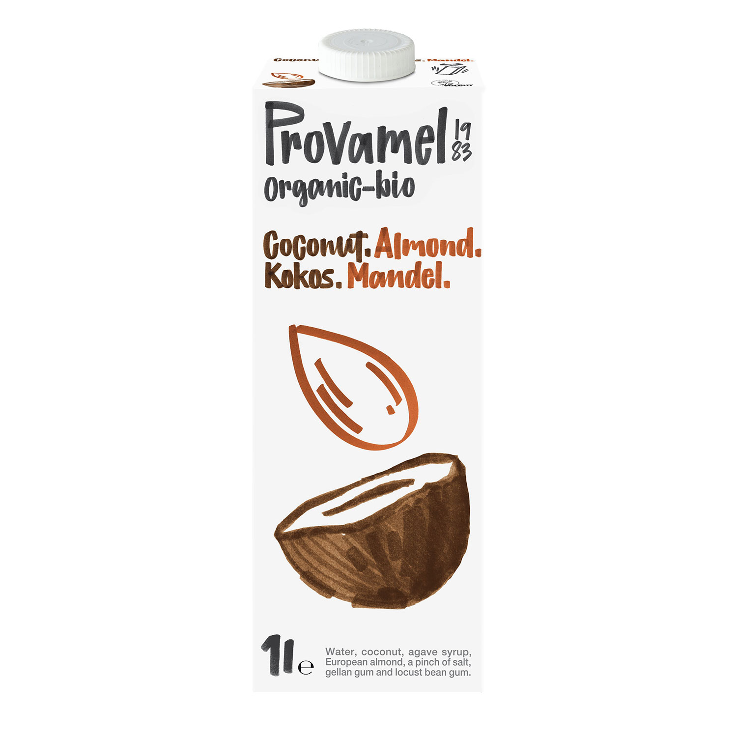 Nápoj kokosovo mandľový BIO 1l Provamel