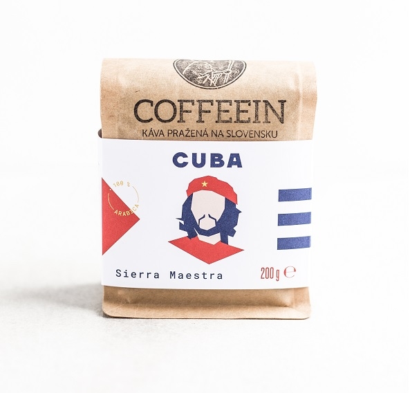 Zrnková káva pražená na Slovensku: Cuba Sierra Maestra 200 g 