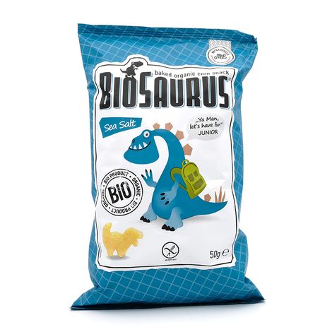 Chrumky morská soľ Biosaurus 50g BIO