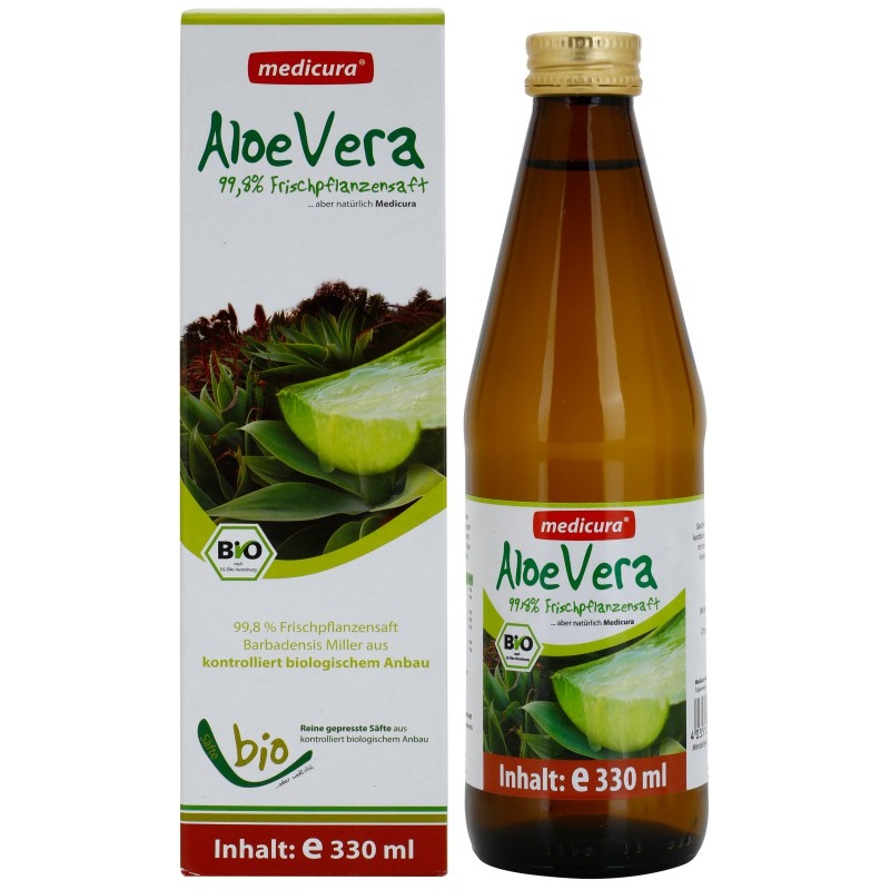 Šťava Aloe Vera 99,8% 330ml Medicura, BIO