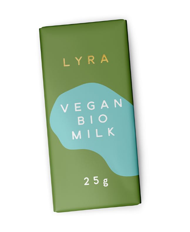 Čokoládka Vegan Milk BIO 25g Lyra