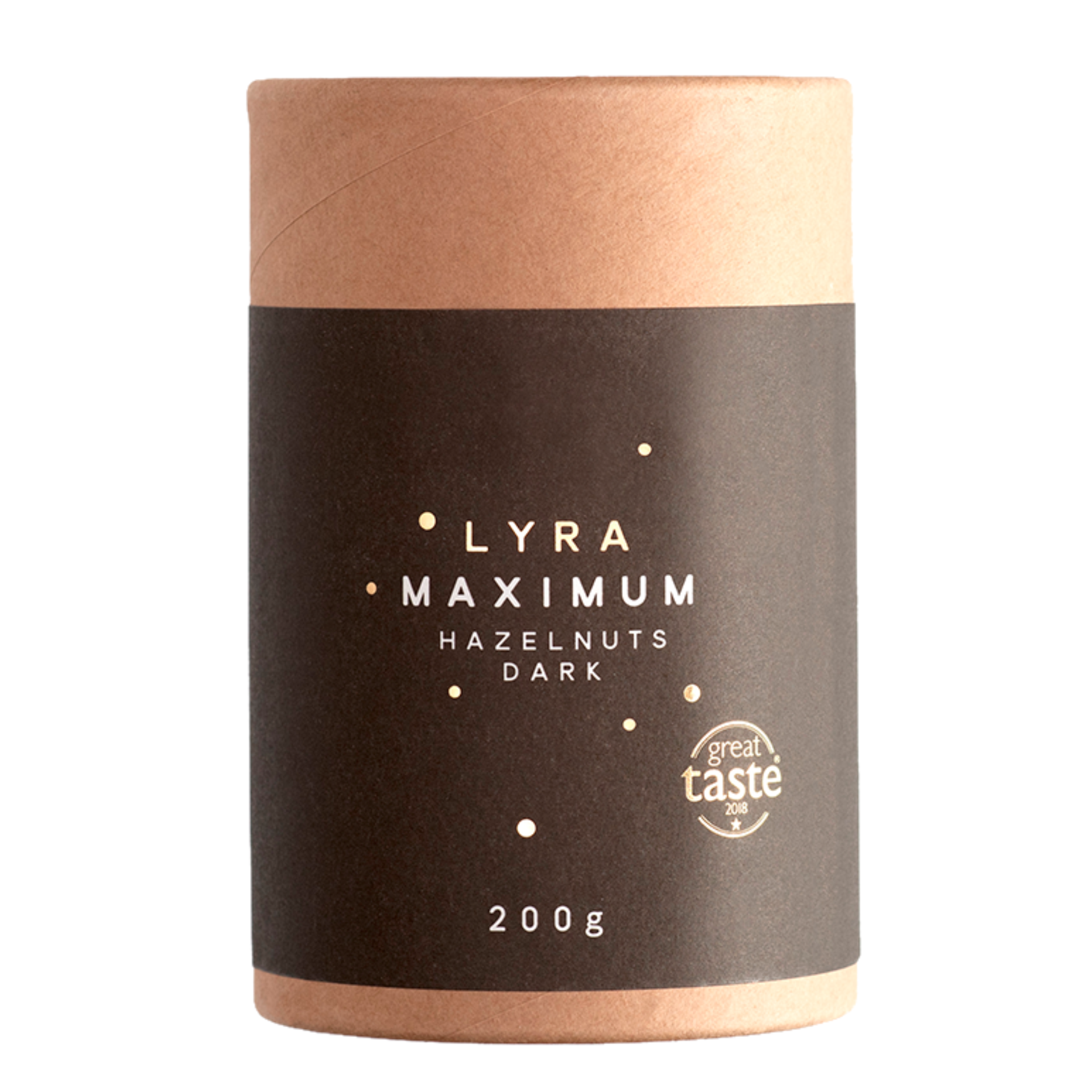 Maximum Hazelnuts Dark 200g Lyra