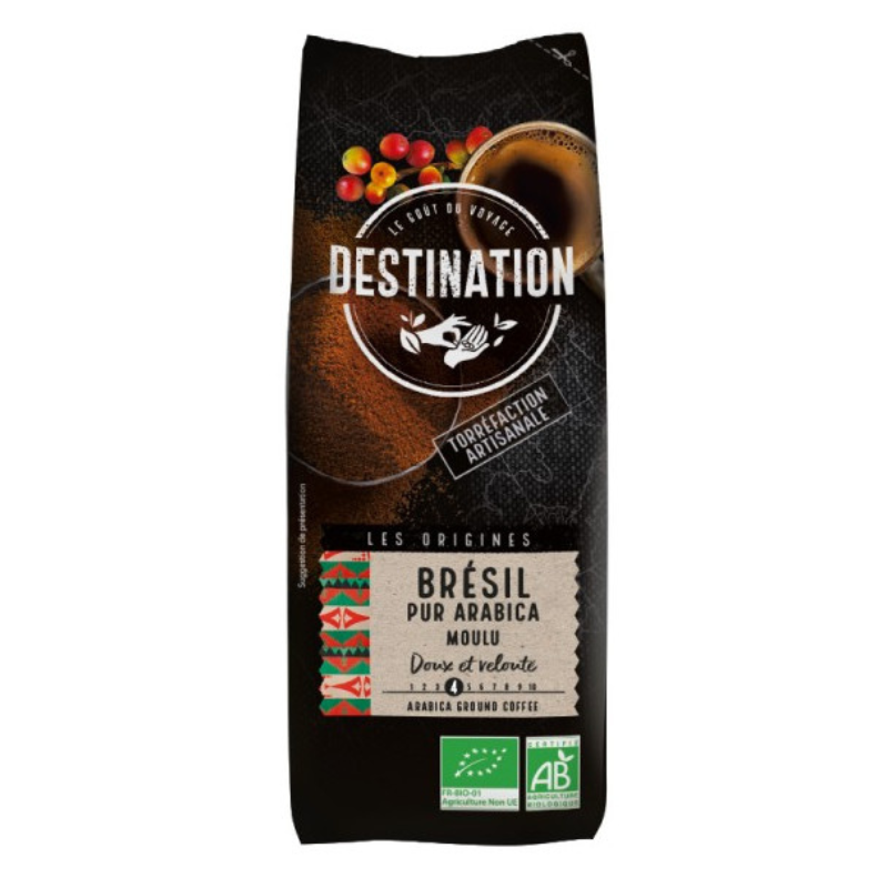 Káva mletá Brazil Bio 250g
