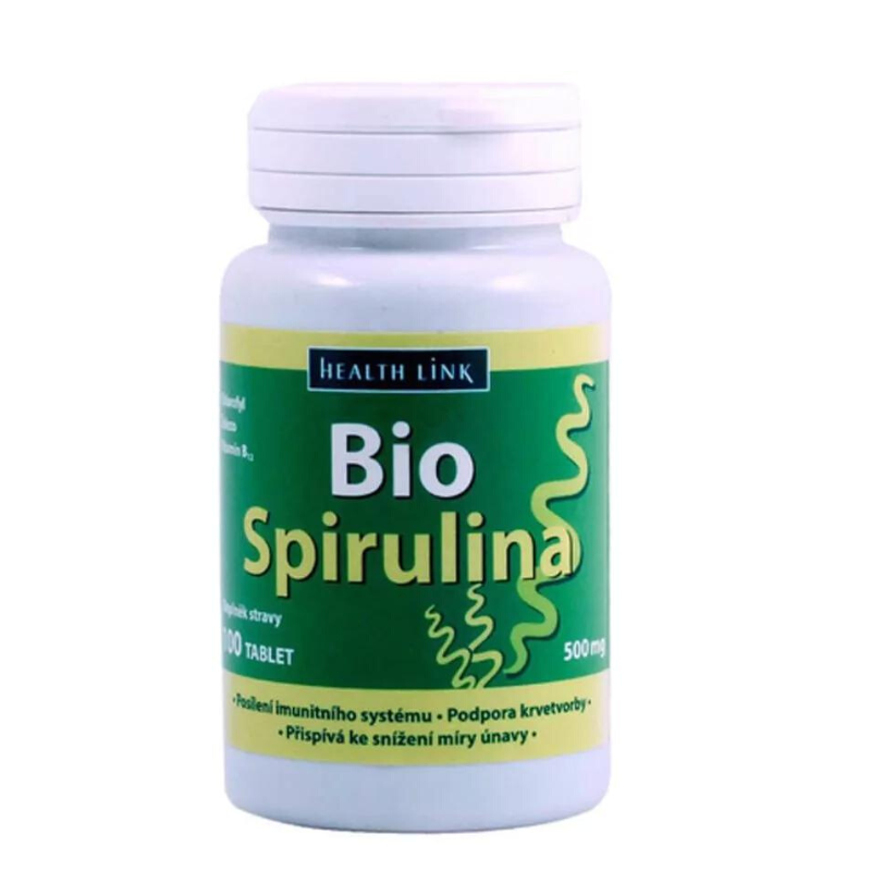 Spirulina 500mg/100 tabliet, BIO