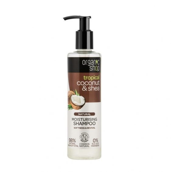 Šampón hydratačný Kokos/Maslovník 280ml OrganicShop