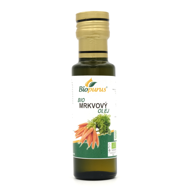 Mrkvový olej 100ml, Biopurus, BIO