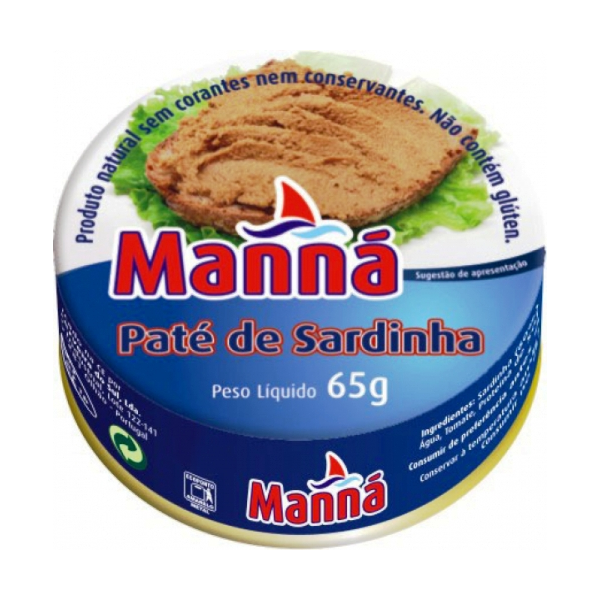 Sardinková paštéta MANNÁ 65g