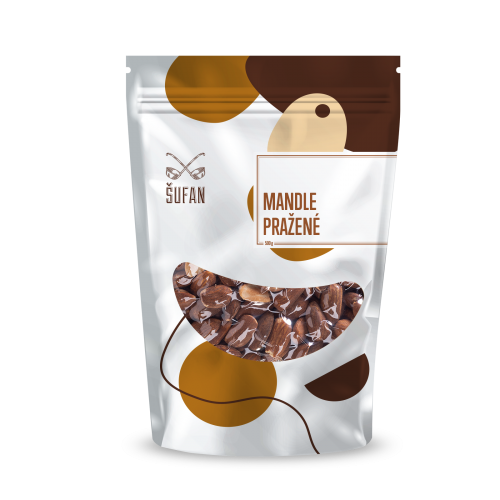 Mandle 100% pražené 500g ŠUFAN