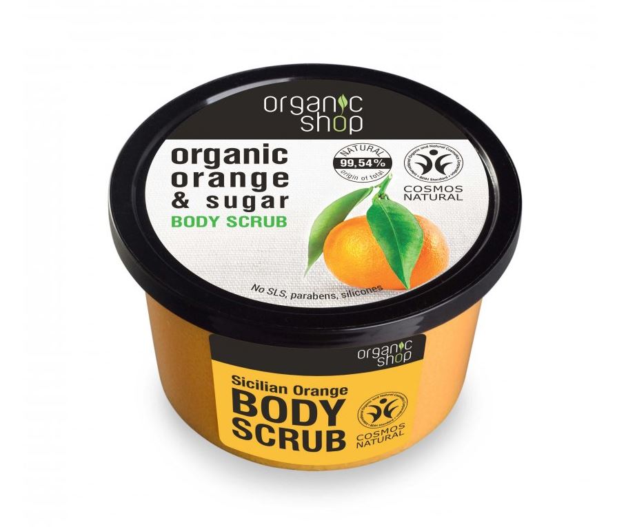 Telový peeling Sicílsky pomaranč 250ml OrganicShop