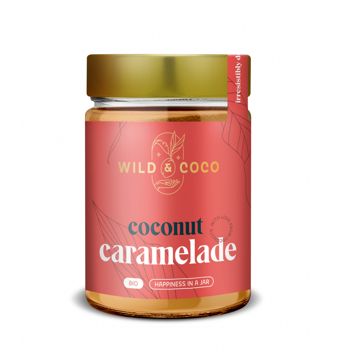 Karameláda (vylepšený kokosový džem) 300g Wild & Coco