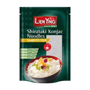 Cestoviny konjak Shirataki tvar špagety BIO 270g Lien Ying