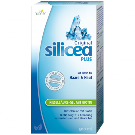 Silicea gél pre vlasy a pokožku s biotínom 500ml