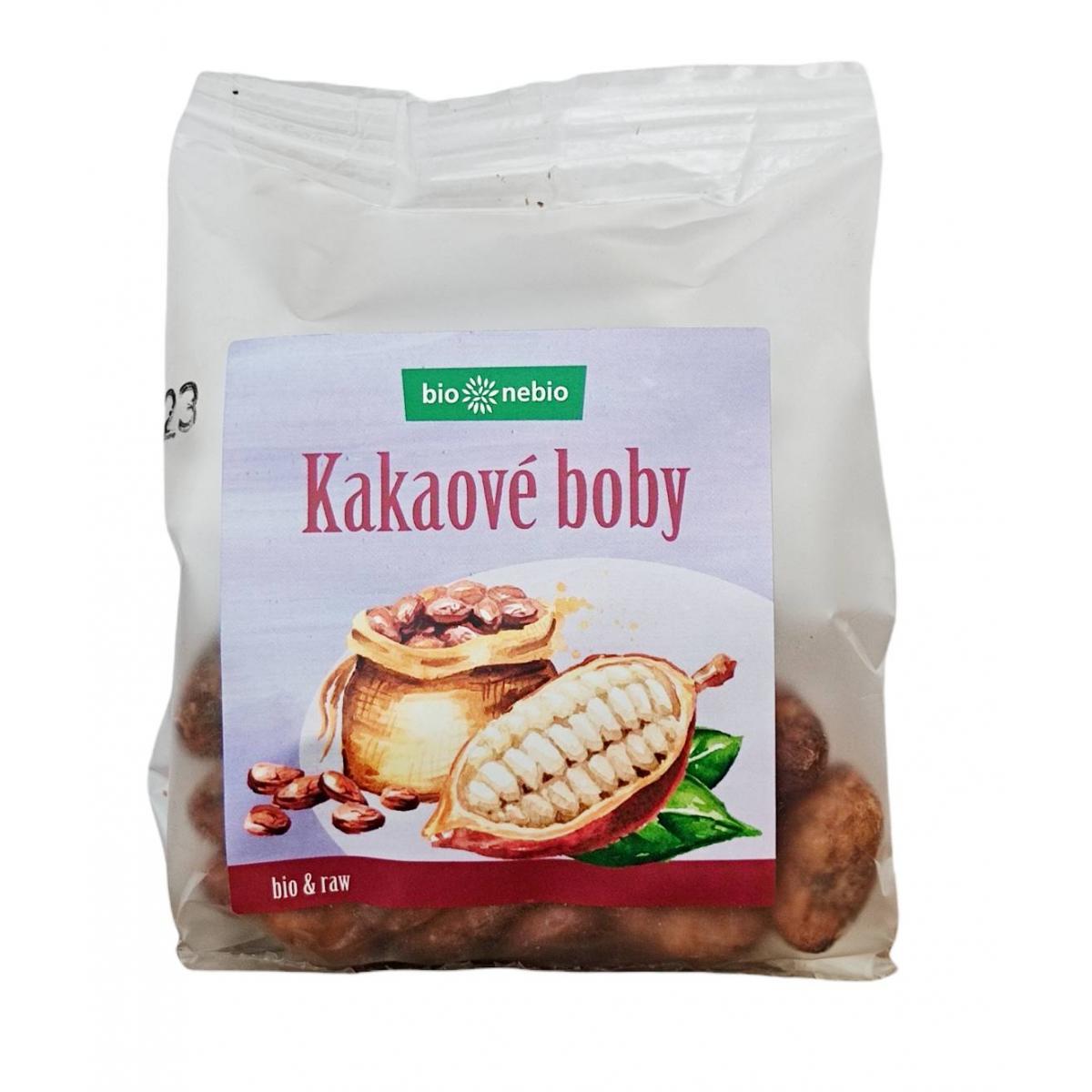 Kakaové bôby nepražené 100g