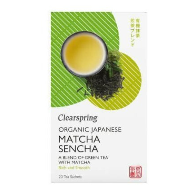 Matcha zelený čaj 40g Clearspring, BIO