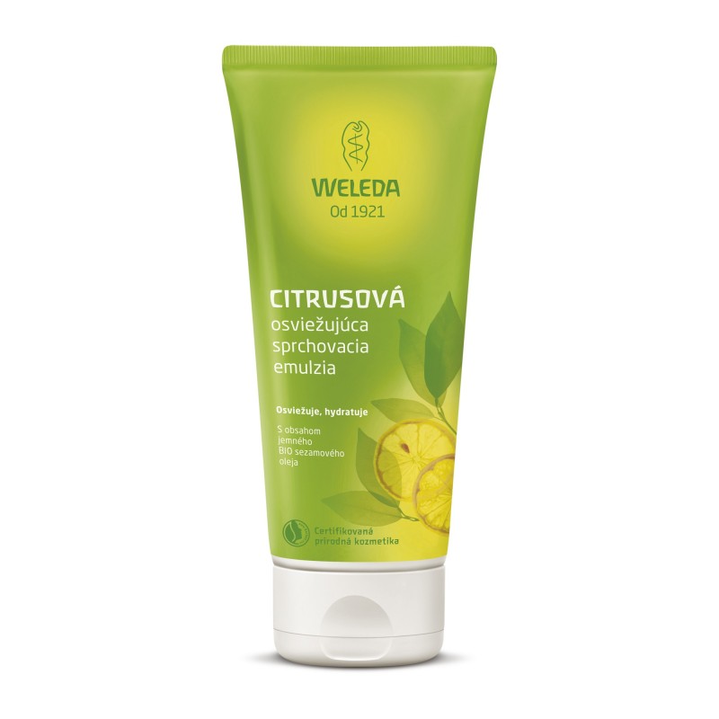 Sprchový gél Citrus 200ml Weleda