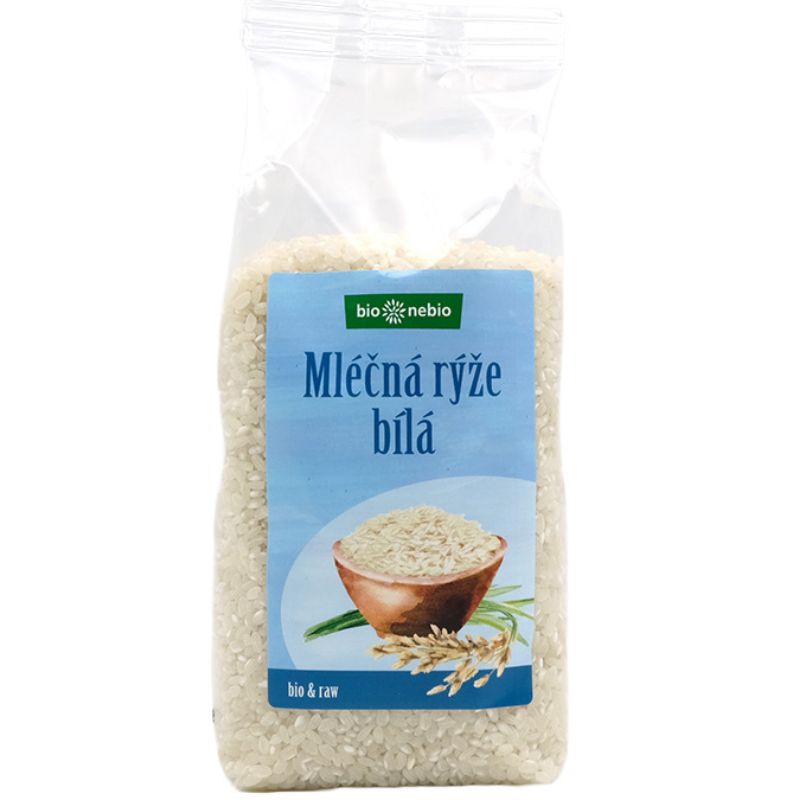 Ryža mliečna biela 500g, Bio Nebio, BIO