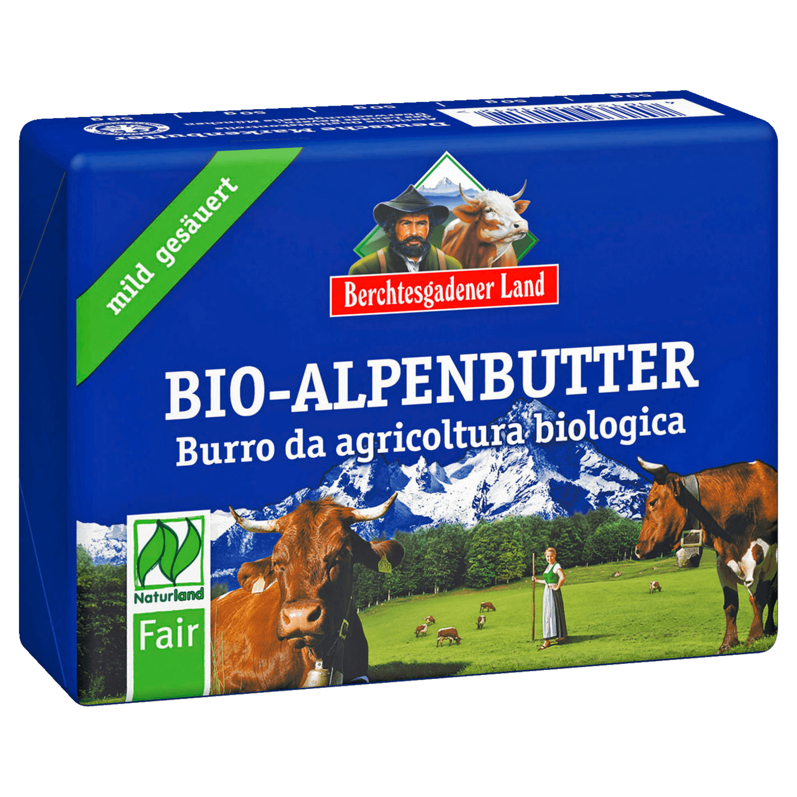 Maslo alpské čerstvé BIO 250g